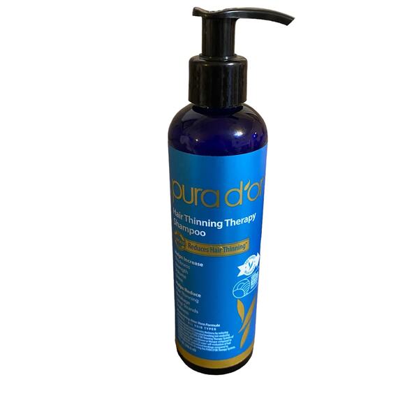 PURA D'OR Dor Hair Thinning Prevention Therapy Original Blue Label Shampoo 8 oz - Picture 1 of 5
